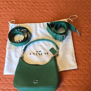 Coach Hobo Crossbody In Crossgrain Leather